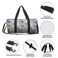 thumbnail image 4 of Vsdgher Colorful Mandalas 45L Foldable Duffel Bag, Sports Gym Bag,Overnight Bag, Portable Weekender Bag for Airplanes, 4 of 6