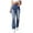 F2 Blue, variant on Women's Straight Leg Jeans Relaxed Fit Bootcut Trousers Casual Comfort Everyday Versatile Style,Size:M