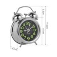 thumbnail image 2 of Super Loud Double Bell Bedside Alarm Clock With Night Light Bedside Home Decor, 2 of 5