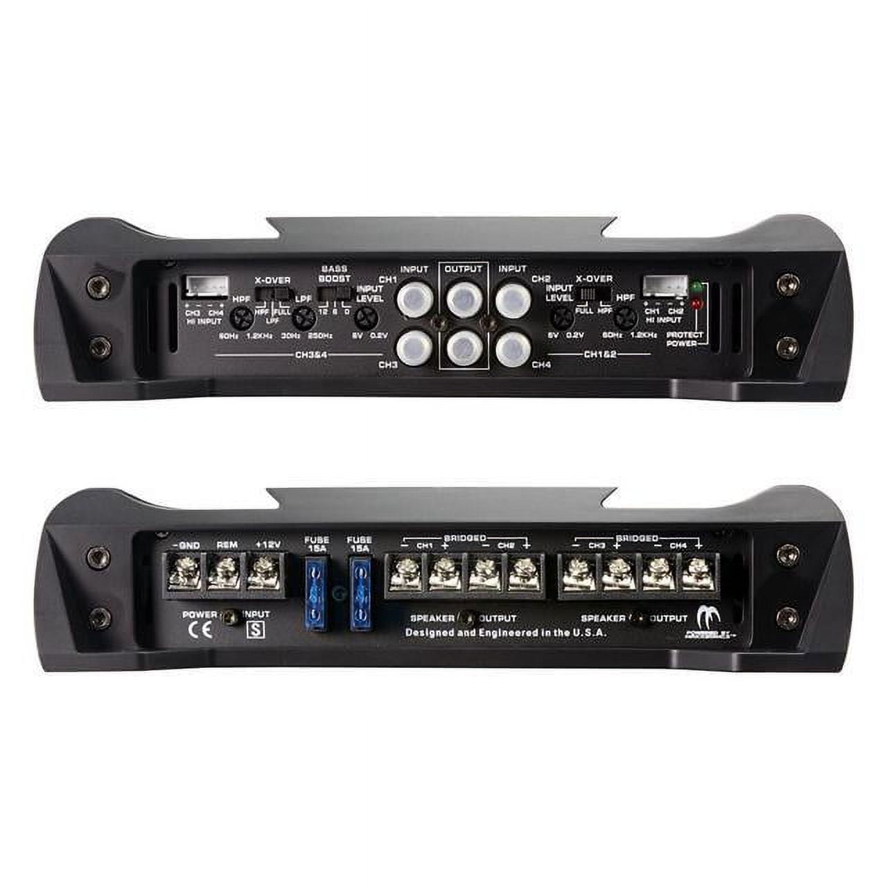 CRUNCH GTRII-900.4 4-CHANNEL 900W RMS GTR SERIES CLASS A/B