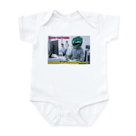 

CafePress - Power Rangers Summoning The Dragonzo - Baby Light Bodysuit Size Newborn - 24 Months