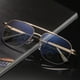 thumbnail image 1 of Gafas de lectura retro anti luz azul de doble propósito con zoom inteligente y gafas de lectura con luz diurna de enfoque múltiple progresivo, 1 of 5
