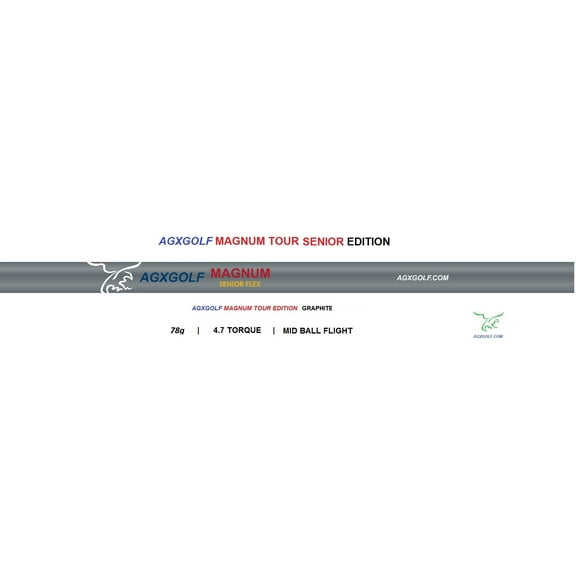 9pk AGXGOLF 82g Senior Flex Graphite Driver - Fairway Wood Shafts: .335 Parallel Tip, 46 inch: Built in Quantity Discounts