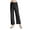 Black, variant on Miutii Kids Girls Shiny Metallic Hip Hop Jazz Dance Pants Wide Leg Loose Trousers for Dancing Performance Competition Gold 6