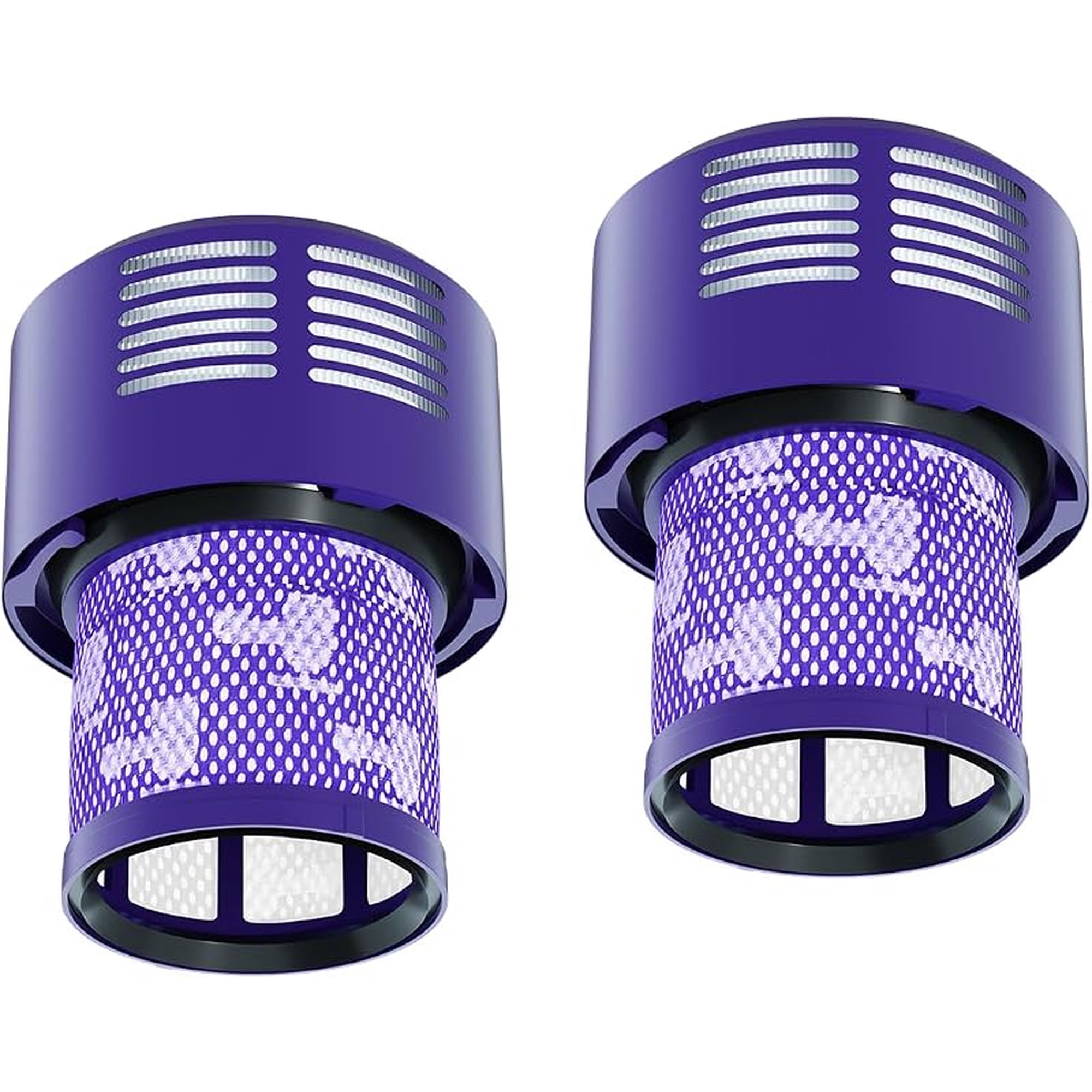 2 Pack Vacuum Filter Replacement Parts Compatible with Dy*son Cyclone V10 Series, V10 Total Clean, V10 Absolute, V10 Animal, V10 Motorhead, SV12 Vacuums, Replaces Part 969082-01