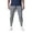 Gris Clair, variante sur ZAXARRA Pantalon de Survêtement Décontracté pour Homme avec Poches à Glissière Léger à Séchage Rapide Pantalon de Randonnée Course
