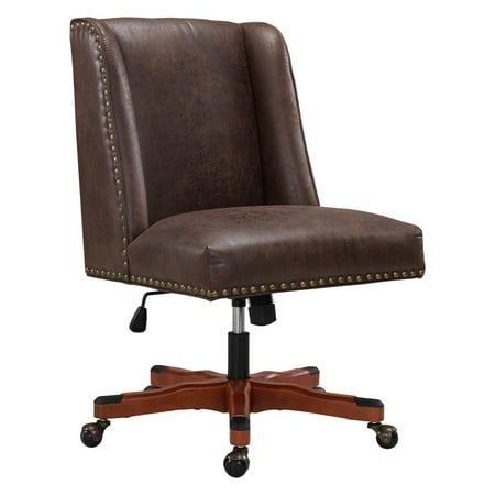 Linon Draper Office Chair, Multiple Colors