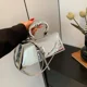 thumbnail image 2 of Bolso de hombro de piel sintética con solapa y hebilla sólida, bolso de mano versátil, gran oferta 2024, bolsos para mujer, bolsas femeninas, 2 of 5