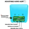 thumbnail image 2 of Minuterie Visuelle Duomi avec Étui de Protection, Minuterie de 60 Minutes pour Enfants Autisme ADHD Classe Bureau à Domicile, Horloge de Compte à Rebours pour Enseignement Travail Réunion Gestion du Temps, Bleu Ciel avec Disque Coloré, 2 of 4