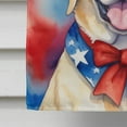 thumbnail image 4 of Labrador Retriever Patriotic American House Flag, 4 of 7