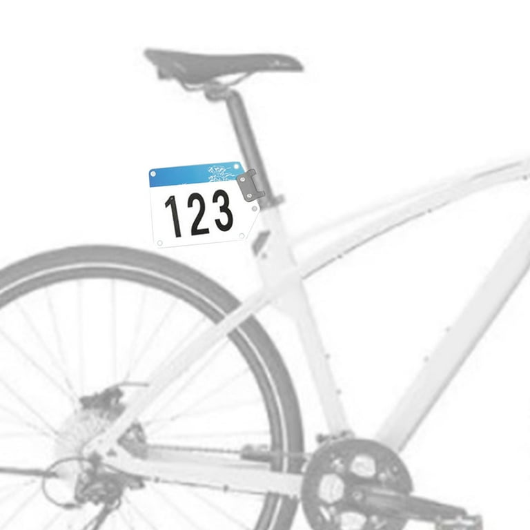 Racing Number Plate Lightweight Durable Race Number Plates