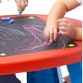 Crayola Creativity Play Station Desk & Chair Set, Red Blue Yellow ...