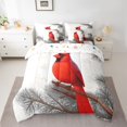 thumbnail image 2 of Manfei Xmas Red Sparrow 7-Piece Bedding Comforter Set for Teens Children Kids,Christmas Cardinal Bird King Bedding Sets,Happy New Year Ultra Soft Bed Sheets,Ultra Soft Home Decor,Reversible, 2 of 8