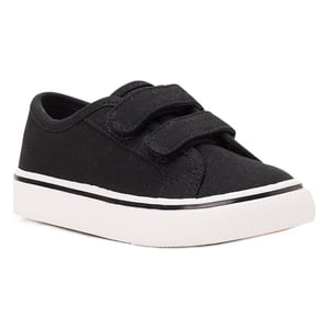 Wonder Nation Toddler Girls Canvas Skate Sneakers