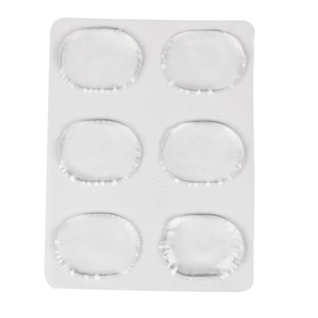 almohadillas de silenciador de silenciador de silicona del tambor para el conjunto de batería de 6 Hugo Silenciador de tambor