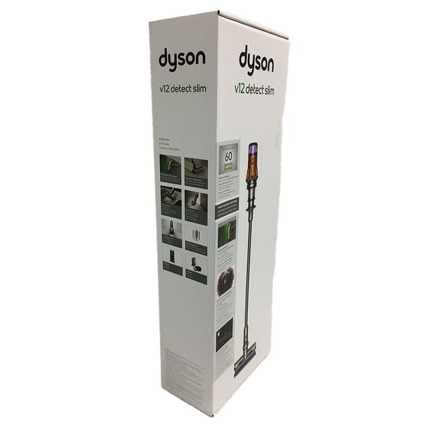 Dyson V12 Detect Slim Cordless Vacuum Cleaner with Attachments, Yellow - Walmart Business Supplies Dyson V12 Detect Slim Cordless Vacuum Cleaner with Attachments, Yellow - Walmart Business Supplies