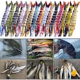 thumbnail image 2 of 5Pcs Artificial Fishing Lures Swimbait Multiple Sections Fishing Lures Saltwater Fishing Lures Baits, 2 of 8