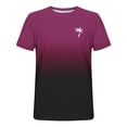 thumbnail image 3 of Camisas de Manga Larga para Hombres Imprimir Casual Cuello Redondo Blusa de Manga Corta, Camisas de Lino para Hombres, 3 of 8