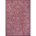 thumbnail image 2 of JONATHAN Y SANTA MONICA 5 x 8 Area Rug, Tela Bohemian Textured Weave Floral - Fuchsia/Light Gray, SMB100G-5, 2 of 8