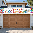 thumbnail image 6 of Party Decoration 100 Days Smarter Celebration Banner Bright Colorful for School Event Kids Party Classroom Decor, 6 of 7