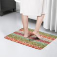 thumbnail image 4 of Pioneer Flower Floral Print Flannel Non Slip Door Rugs,Washable Door Mats Indoor,Decorative Door Mats,Dirt-Resistant and Absorbent Doormat for Entrance,Bedroom,Kitchen,Bathroom,31.5"x17", 4 of 4
