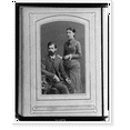 thumbnail image 2 of Historic Framed Print, [Sigmund Freud and his wife, Martha (Bernays), three-quarter length portrait, facing left], 17-7/8" x 21-7/8", 2 of 9