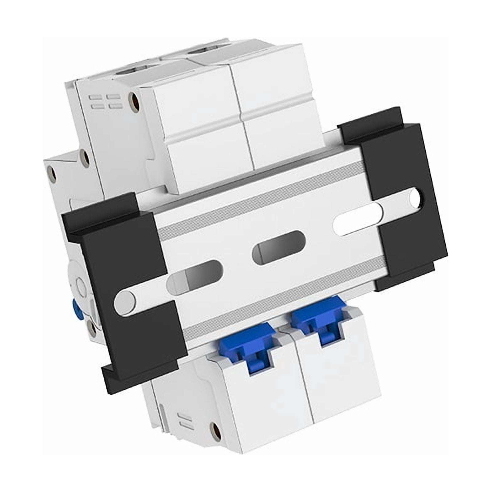 1PCS 2P MCB 10A 16A 20A 25A 32A 40A50A63A Circuit Breaker DZ47Z 500V/1000V Din Rail Mount DC Disconnect Switch for Solar PV System