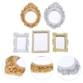 thumbnail image 4 of 5Pcs Miniature Resin Mirror Miniature Wall Mirrors Decor Furniture Accessories, 4 of 9