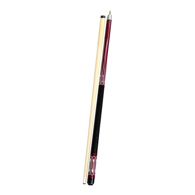 Almencla Queue de Billard 1/2 Faite à la Main pour Débutants Rouge