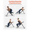 thumbnail image 3 of Adjustable Ab Workout Machine - Home Gym Core & Abdominal Trainer Equipment for Full Body Fitness, 3 of 7
