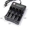 thumbnail image 5 of 3.7V 18650Li-ion Battery USB Independent Charging Portable 18350 16340 14500 BatteryFour Slots, 5 of 9