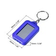 thumbnail image 2 of Uxcell Mini LED Keychain Flashlight Torch Solar Energy Power for Camping Hiking Hunting Fishing Blue, 2 of 5