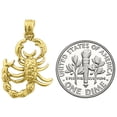 thumbnail image 3 of 14K Gold Scorpion Charm, 3 of 5