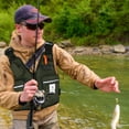 thumbnail image 2 of Multi-Pocket Fly Fishing Jacket Vest with Water Bottle Holder, 2 of 14
