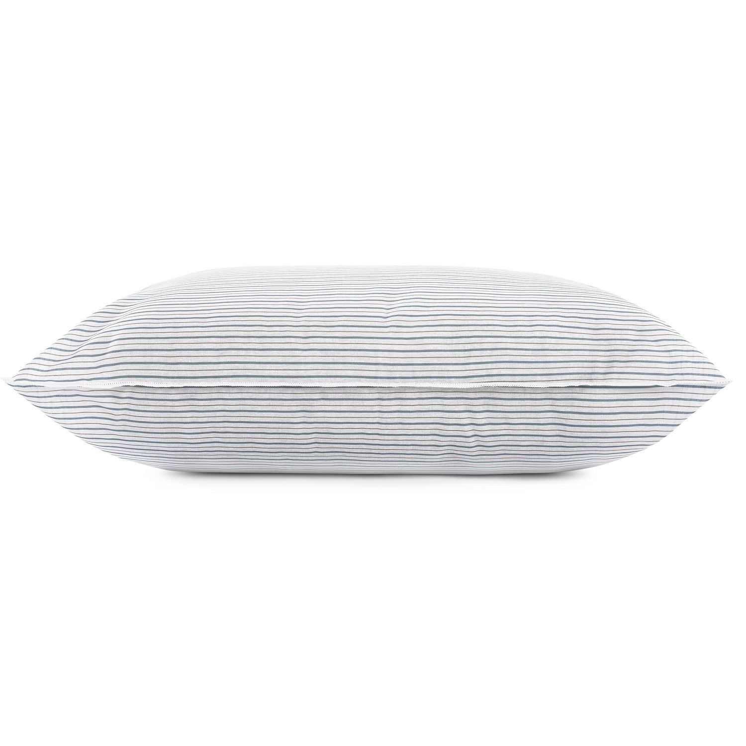 Blue Whale Striped Bed Pillow