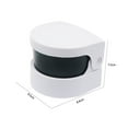 thumbnail image 5 of ZHANQUNE Mini Ultrasonic Cleaner, Professional Jewelry Cleaner for Necklaces Watches Rings Coins, Portable Ultrasonic Cleaner Machine with Suction Cup, Battery Powered for Glasses Dentures, 5 of 6