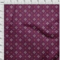thumbnail image 3 of oneOone Cotton Poplin Fabric Check Kasuri Printed Fabric 1 Yard 56 Inch Wide, 3 of 4
