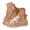 Rose Gold, variant on Womens Wedge Sandals Cork Espadrilles Platform Shoes Summer Open Toe Walking Footwear