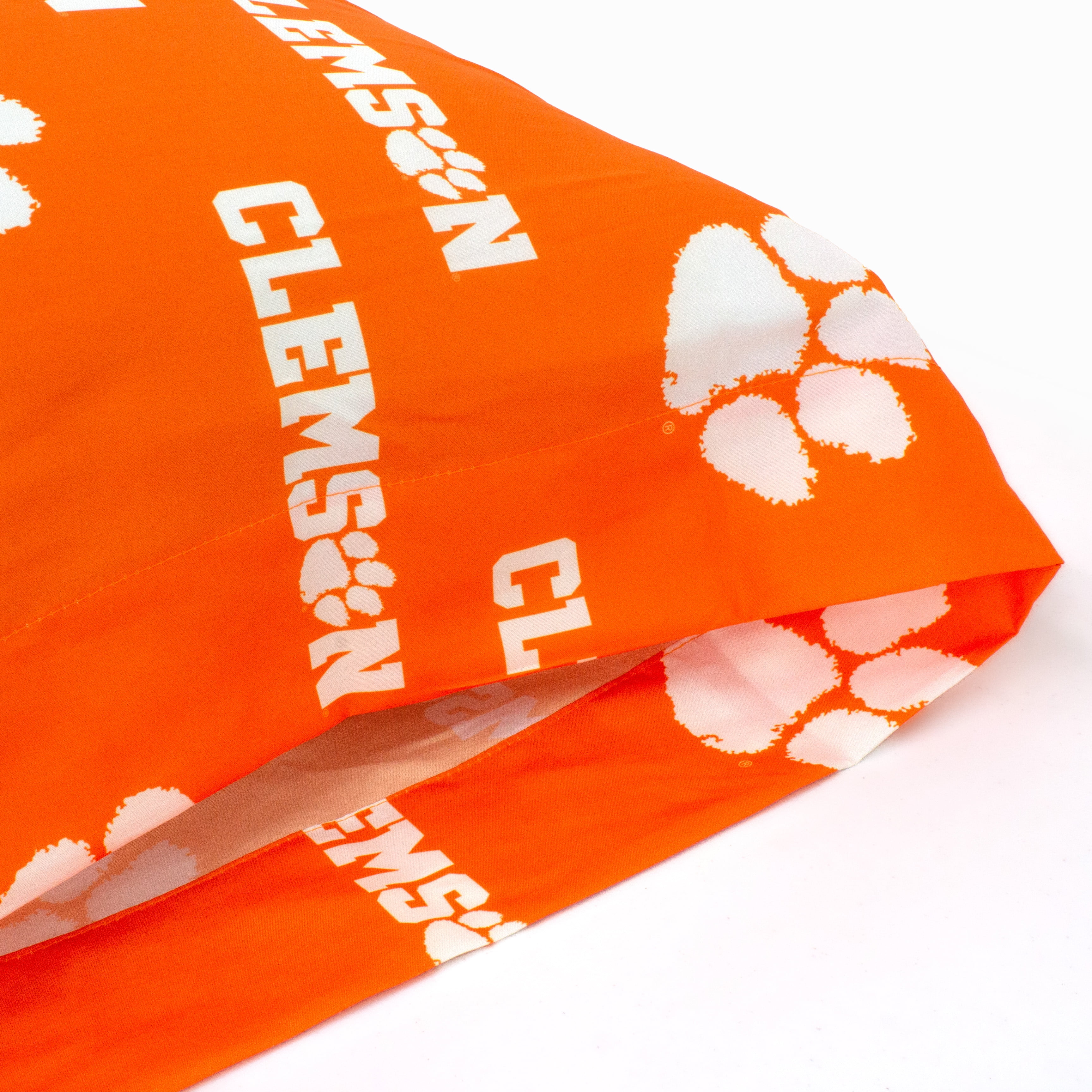 Clemson Tigers Pillowcase Pair, Standard, 20" x 30" (2 Standard Pillowcases)