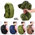 thumbnail image 3 of Climbing Bag Raincover Camping Hiking Backpack Rainproof Dustproof Cover Waterproof Backpack Rain Cover ARMY GREEN, 3 of 8
