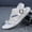 Brown, variant on White Leather Toe Ring Back Strap Sandals with Adjustable Buckle for Men