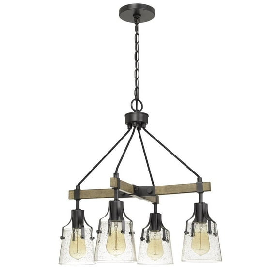 Cal Lighting 60W X 4 Aosta Metal Chandelier
