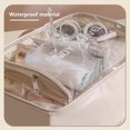 thumbnail image 4 of Neceser de viaje DAPOWER impermeable a prueba de arena (beige), 4 of 7