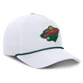 thumbnail image 3 of Men's Fanatics White Minnesota Wild Rope A-Frame Adjustable Hat, 3 of 4
