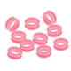 thumbnail image 5 of 10 piezas de insertos de anillos de dedo para tijeras de peluquería, barbería y estilista. Rosado, 5 of 9