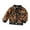 Brown, variant on Vedolay Blazer Jackets Girls Ruffle Button Padded Winter Long Sleeve Jackets Outwear with Pockets,Brown 3-6 Months
