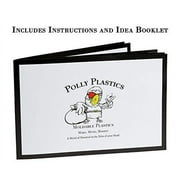 Polly Plastics Moldable Plastic Pellets for Cosplayers and Hobbyists in EZ Grip Jar with Idea Booklet (35 oz)