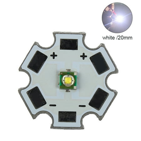 

XM-L2 10W High Power LED Chip Flashlight Light Bulb Chip High Brightness XM-L2 10W High Power High Brightness Flashlight Flashlight Chip Durable Bright 20mm