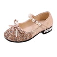thumbnail image 2 of LvhaoGJOB Girls' Mary Jane Flats for Special Occasions - Elegant Style, Comfortable Fit, 2 of 9