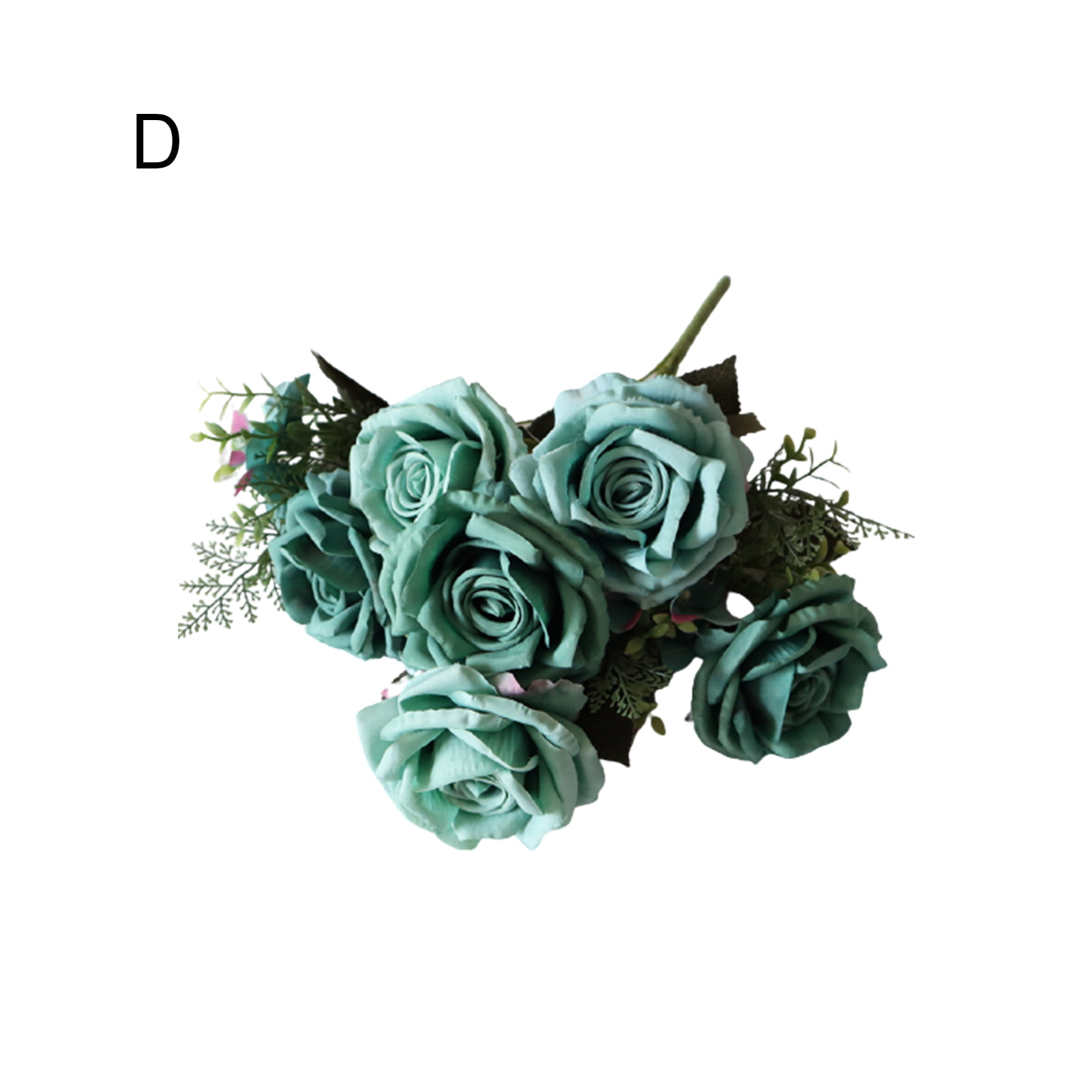 Details about   1Pc Artificial Flower Black Rose Silk Fake Floral Home Wedding Party Decor Gift 